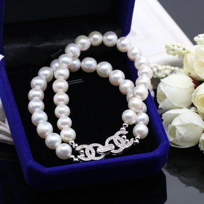 新款天然淡水珍珠手鏈 s925純銀手串 廠家飾品批發(fā) 代發(fā)