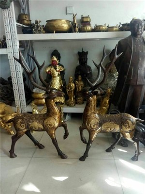 南雄鹿工藝品批發