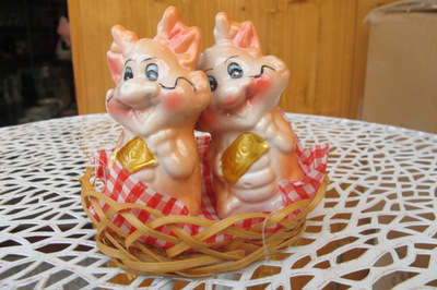 【批發供應 胡椒瓶套裝 陶瓷噴火龍胡椒瓶套裝 4337】價格,廠家,圖片,陶瓷工藝品,德化縣冠亞陶瓷工藝廠-