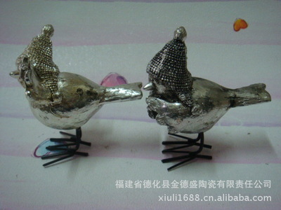 【批發(fā)樹脂工藝品禮品*家居擺設(shè)*樹脂小鳥 8290】?jī)r(jià)格,廠家,圖片,塑料、樹脂工藝品,福建省德化縣金德盛陶瓷有限責(zé)任公司-