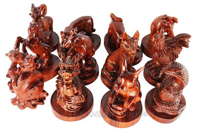 【紅檀十二生肖 老紅木擺件批發(fā)訂做 廠家一件代發(fā)】價格,廠家,圖片,木質、竹質工藝品,仙游縣度尾尚品軒工藝廠-