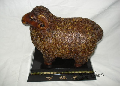 【169 樹脂工藝品 樹脂羊 工藝品 家居裝飾 小額批發 存錢罐】價格,廠家,圖片,塑料、樹脂工藝品,義烏市聚發電子商務商行-