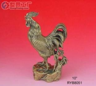 批發(fā)樹脂仿銅踏葉公雞(圖)_禮品、工藝品、飾品_世界工廠網(wǎng)中國產(chǎn)品信息庫