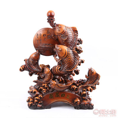 【神風(fēng)源廠家批發(fā)玖玖樹脂工藝品鯉魚造型蒸蒸日上轉(zhuǎn)運擺件開業(yè)禮品】 - 產(chǎn)品庫 - 浦江縣黃宅鎮(zhèn)神風(fēng)源樹脂工藝品廠