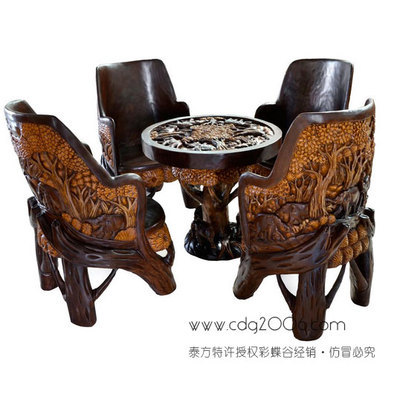 成套家具-泰國家居 木制工藝品批發 客廳組合 柚木成套桌椅沙發 高檔家具-成套家.