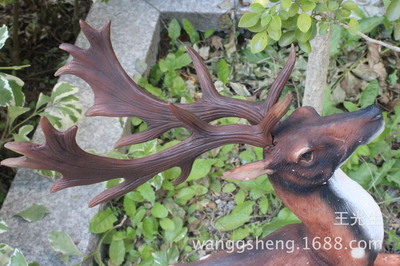 【工廠批發 淘寶爆款 梅花鹿 戶外池塘擺件 美麗鄉村產品 樹脂工藝】價格,廠家,圖片,塑料、樹脂工藝品,王光生-